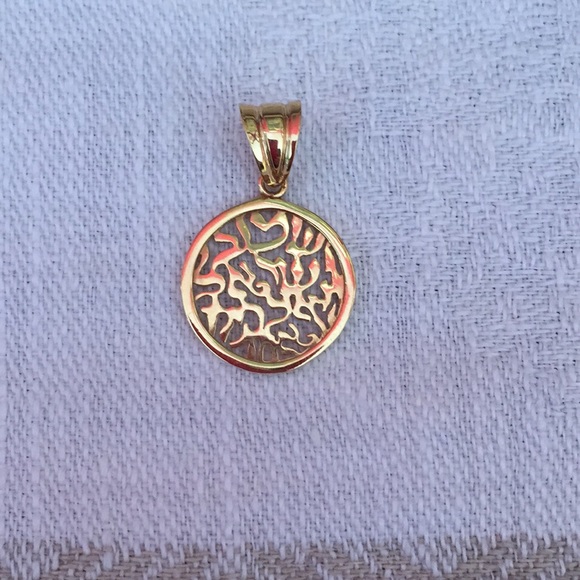 shema-or Jewelry - 14 kt gold pendant